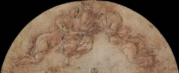 Sandro Botticelli Three Angels Spain oil painting art